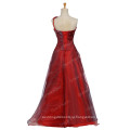 Грейс Карин новый стиль одно плечо Красный длина до пола Красный пышное платье CL2514